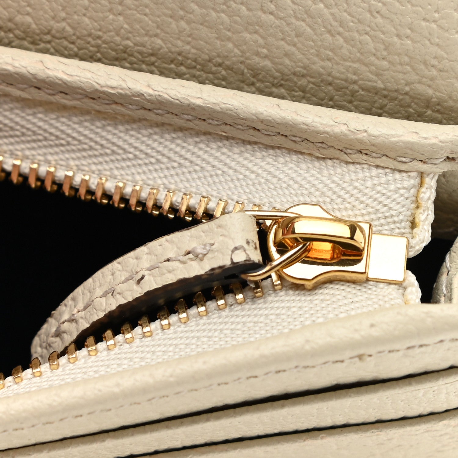 Gucci Textured Calfskin Web Ophidia Card Case Mystic White 8 of 9