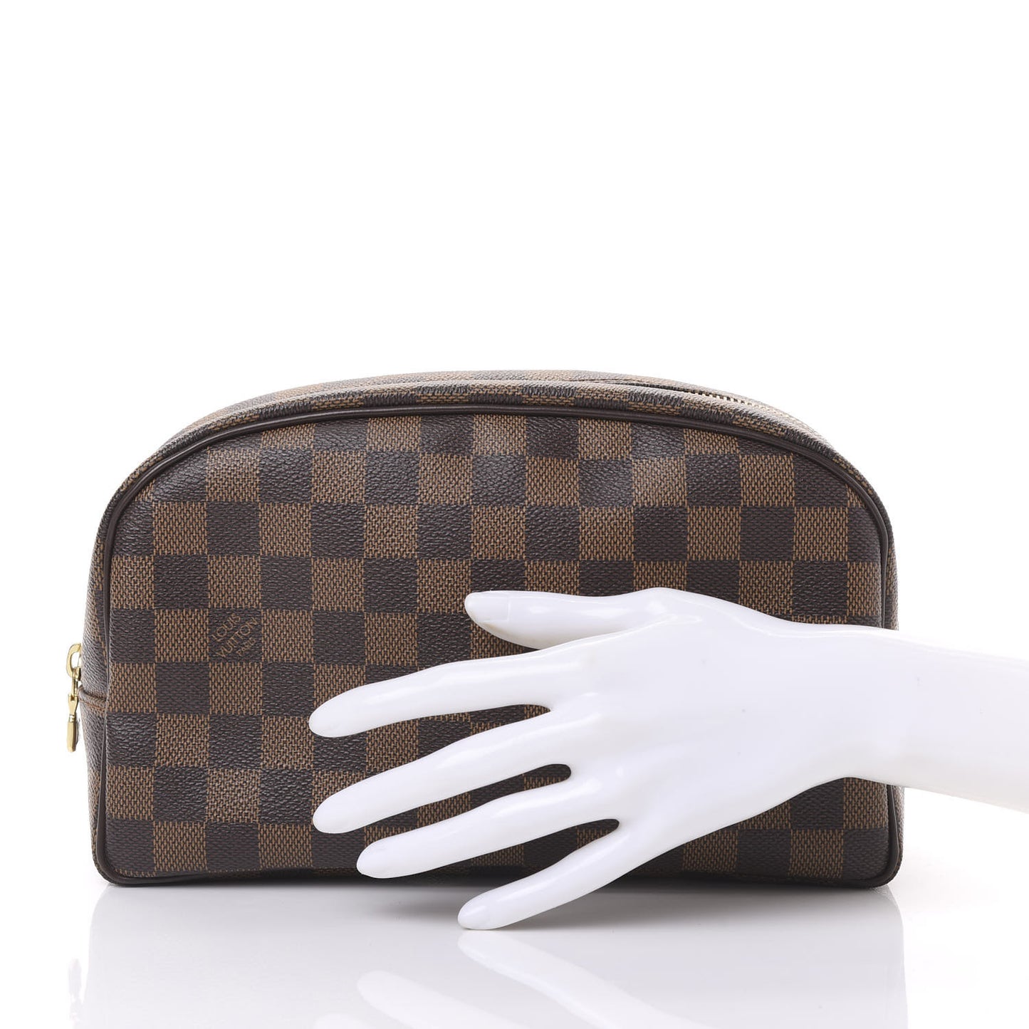 Damier Ebene Toiletry Bag 25