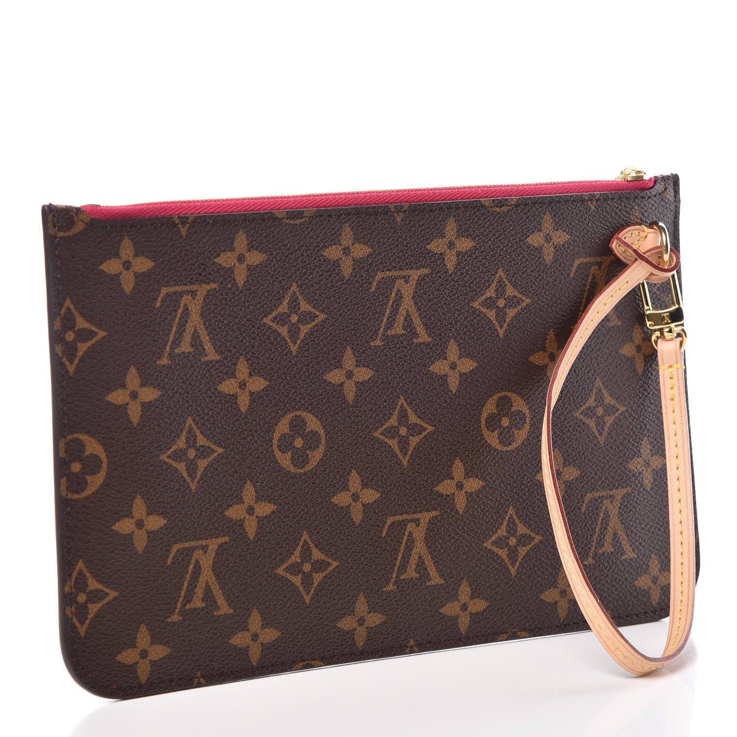 Louis Vuitton Monogram Neverfull MM GM Pochette Pivoine 3 of 8