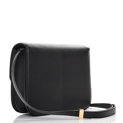 Celine Goatskin Medium Classic Box Flap Bag Black 3 of 7