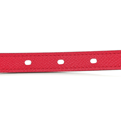 Hermes Epsom 15mm Pop H Belt 80 Rose Mexico 3 of 7