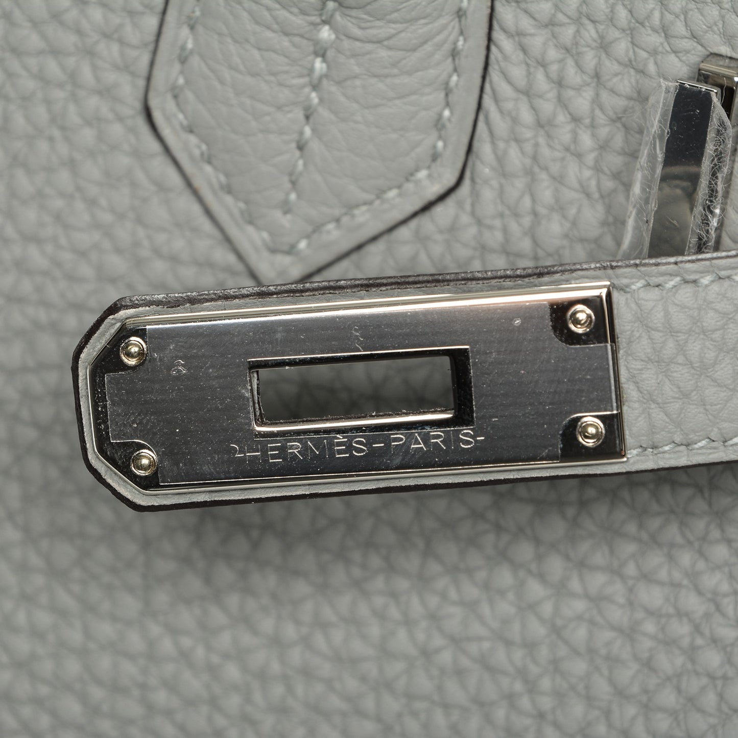 Togo Birkin 30 Gris Mouette