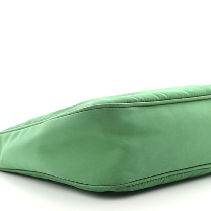 Prada Nylon Re-Edition 2005 Shoulder Bag Menta 10 of 14