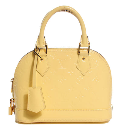 Louis Vuitton Vernis Alma BB Citrine 1 of 7