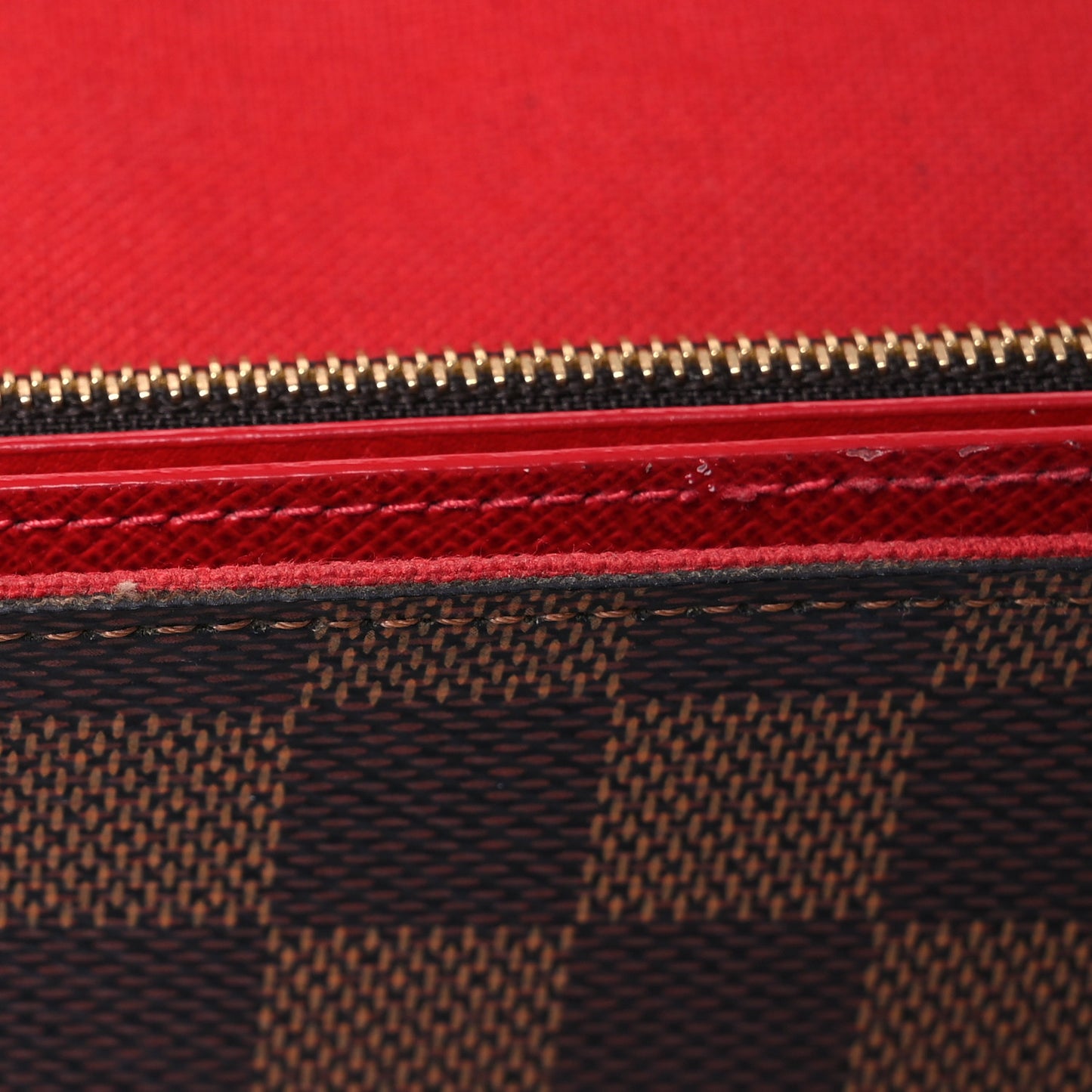 Damier Ebene Pochette Felicie Chain Wallet