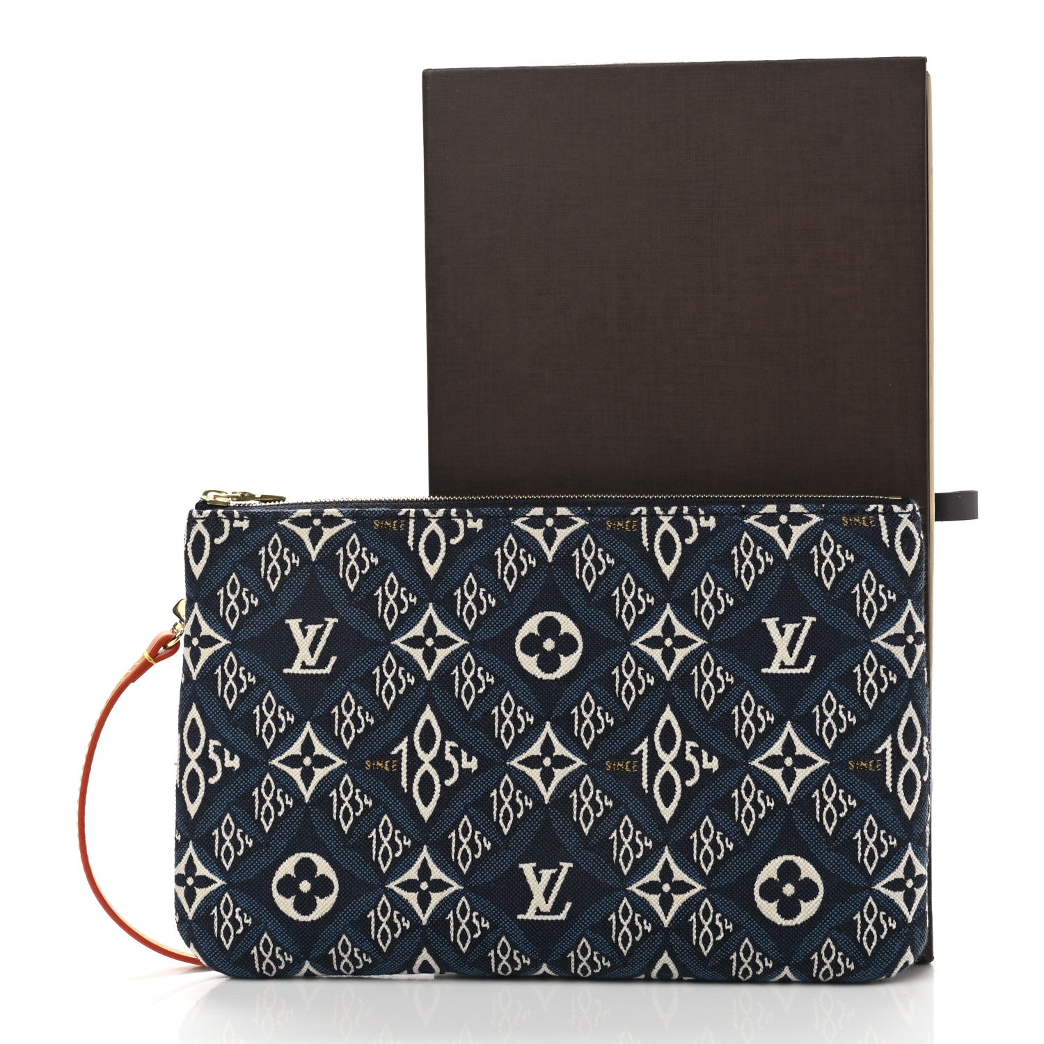 Louis Vuitton Jacquard Since 1854 Neverfull MM GM Pochette Blue 14 of 18