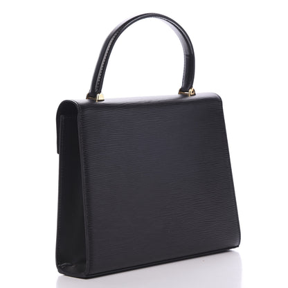 Louis Vuitton Epi Malesherbes Black 2 of 10