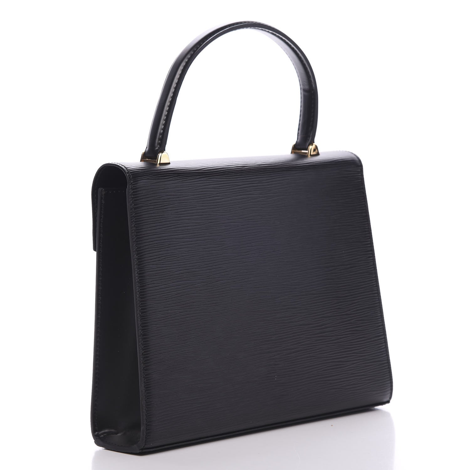 Louis Vuitton Epi Malesherbes Black 2 of 10