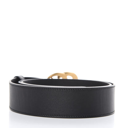 Gucci Calfskin Double G 40mm Belt 95 38 Black 3 of 6