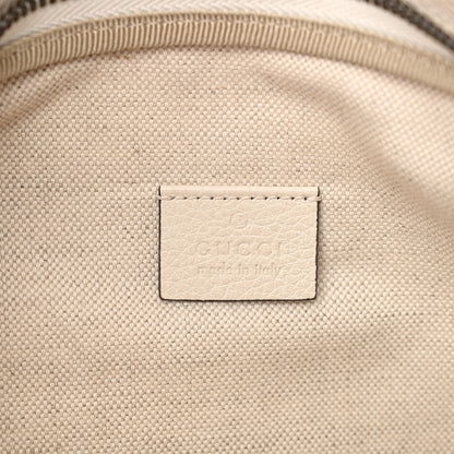 Gucci Grained Calfskin Logo Belt Bag White 6 of 11