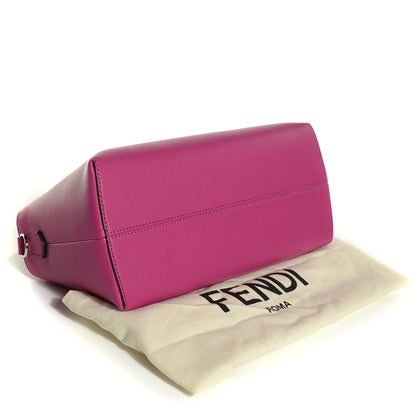 Fendi Vitello Dolce Medium By The Way Boston Bag Magenta 4 of 9
