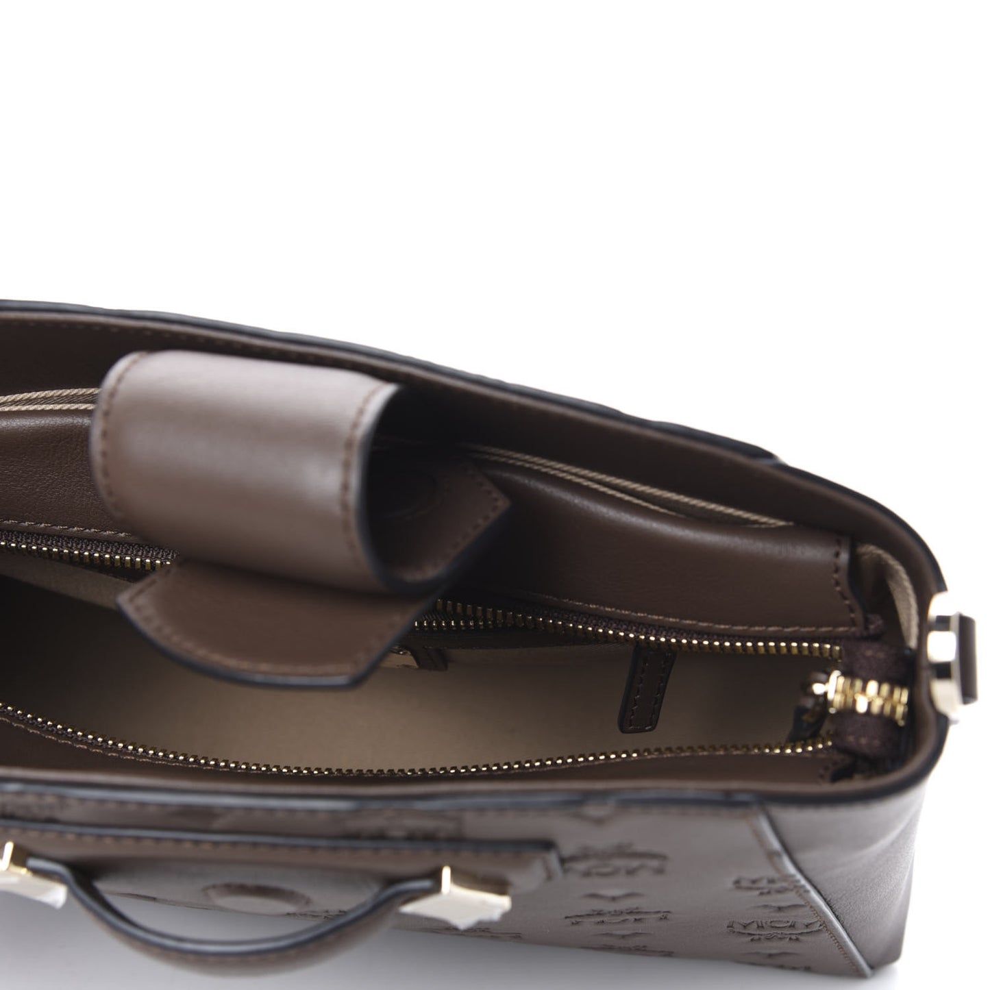 Calfskin Ottomar Essential Crossbody Bag Brown