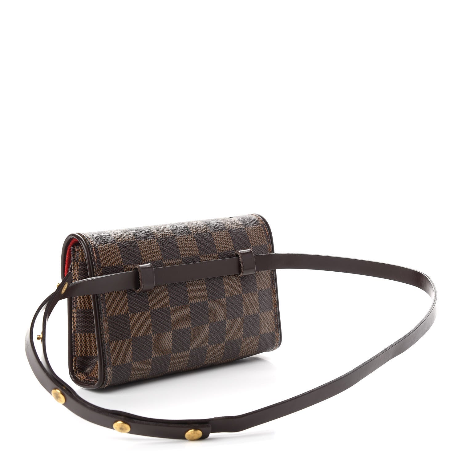 Louis Vuitton Damier Ebene Pochette Florentine XS 3 of 11
