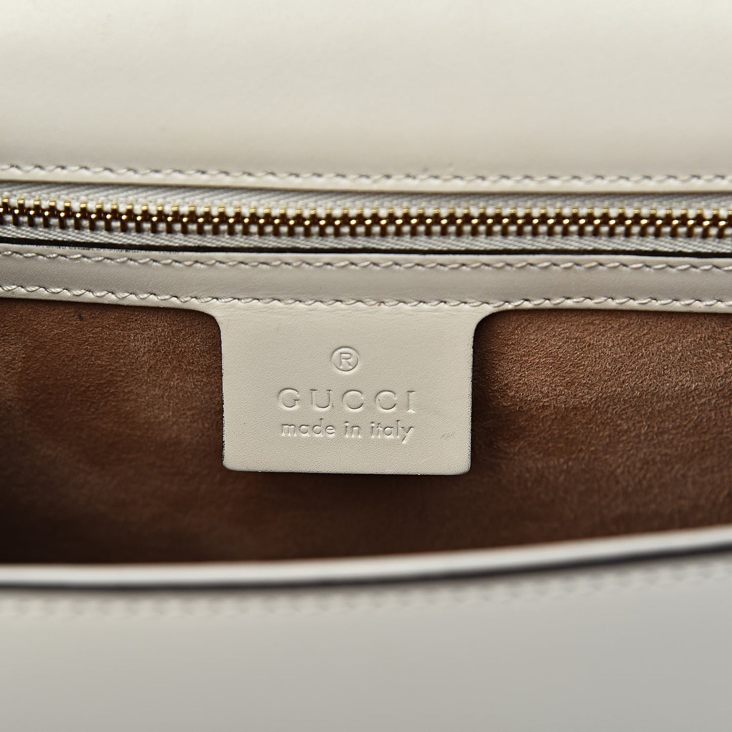 Calfskin Small Sylvie Shoulder Bag Off White