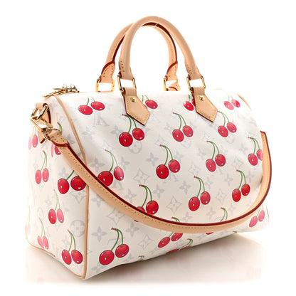 Louis Vuitton LV X TM Monogram Cerises Speedy Soft Bandouliere 30 3 of 9