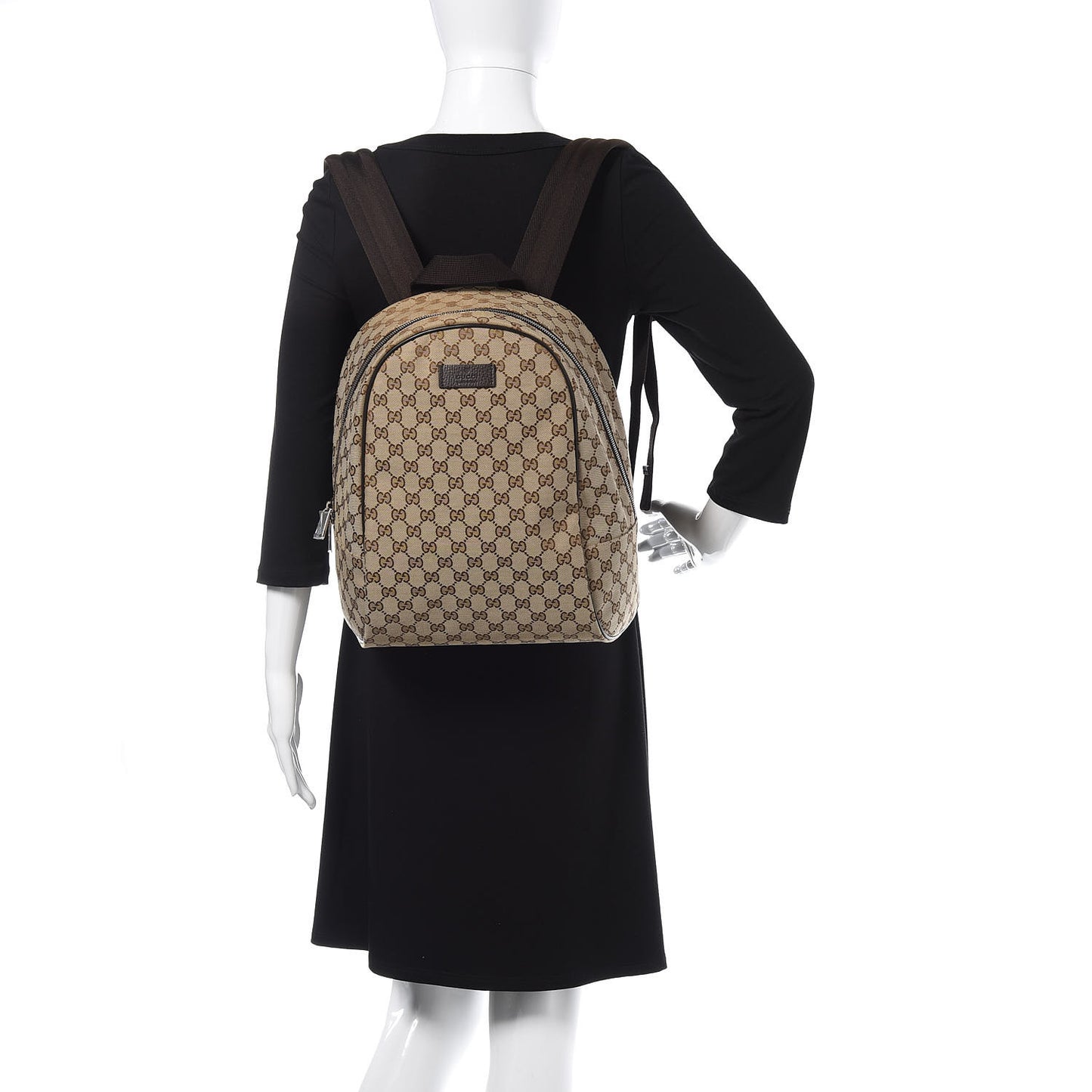 Monogram Travel Backpack Dark Brown