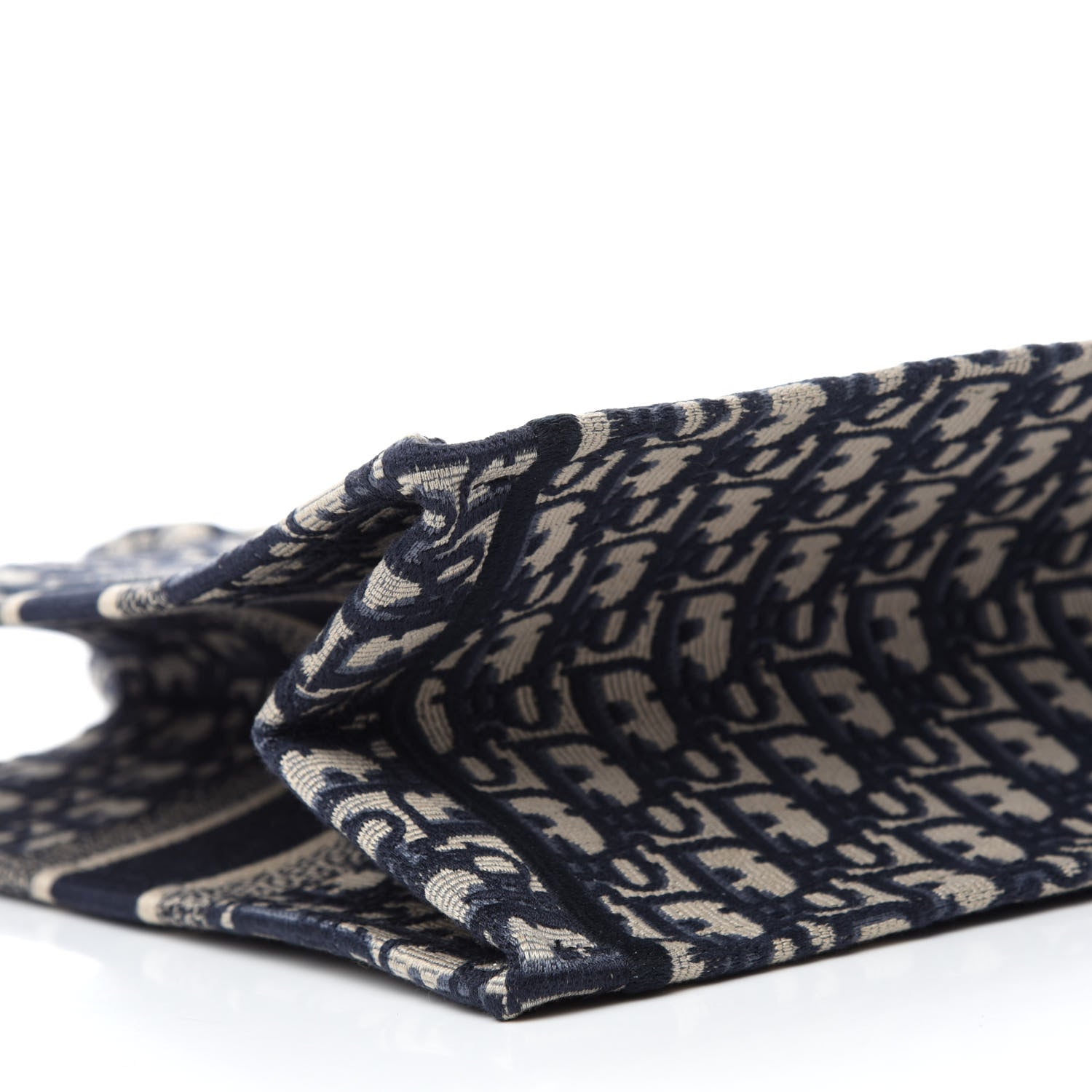 Christian Dior Oblique Medium Book Tote Blue Multicolor 6 of 11