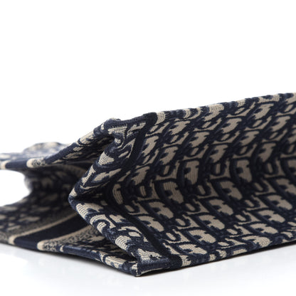 Christian Dior Oblique Medium Book Tote Blue Multicolor 6 of 11