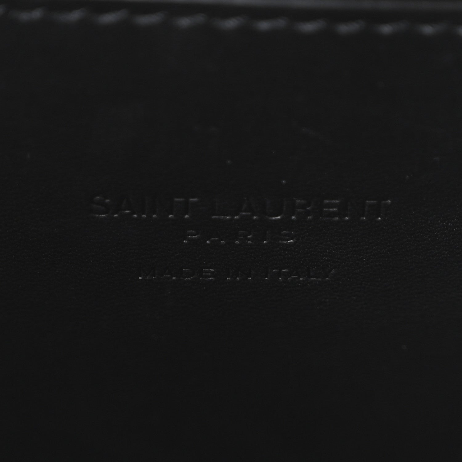 Saint Laurent Smooth Calfskin North South Kaia Satchel Black 6 of 9