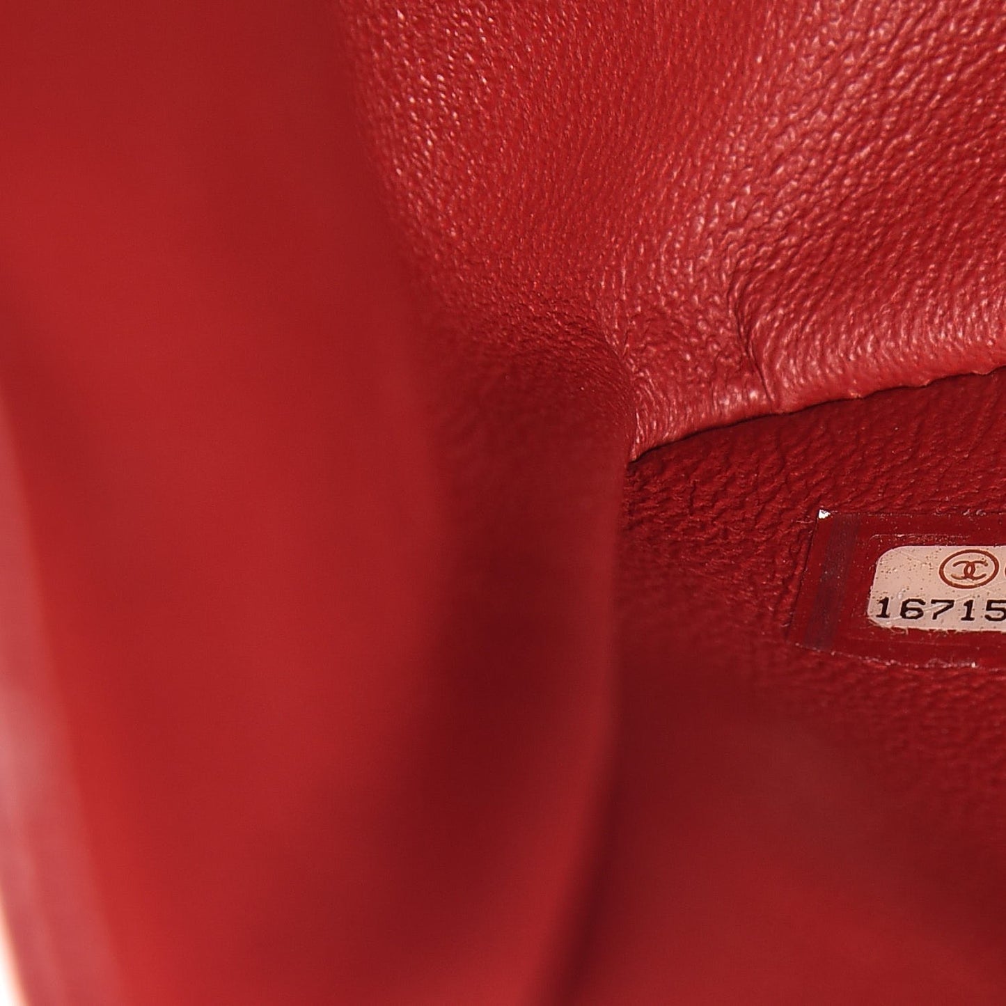 Caviar Quilted Jumbo Double Flap Red