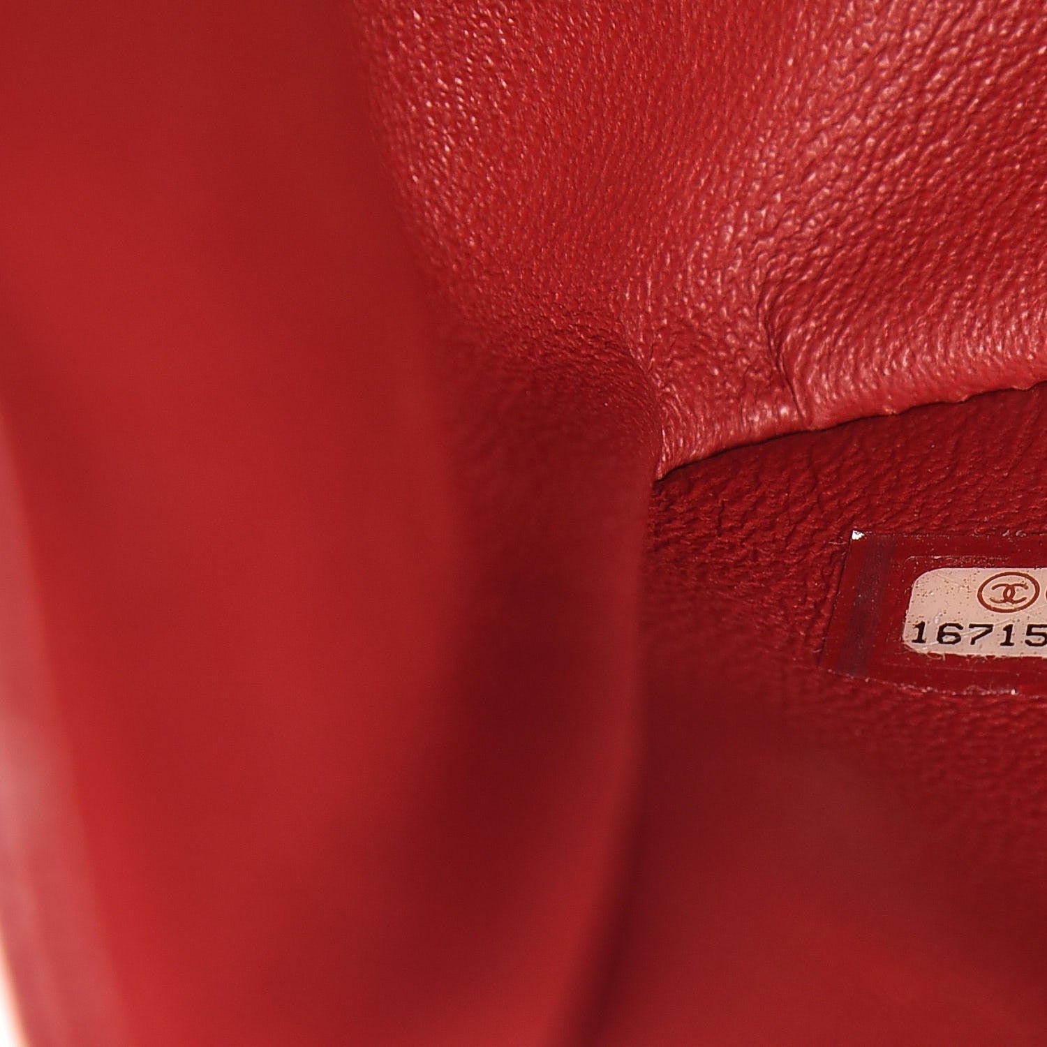 Chanel Caviar Quilted Jumbo Double Flap Red 8 of 9