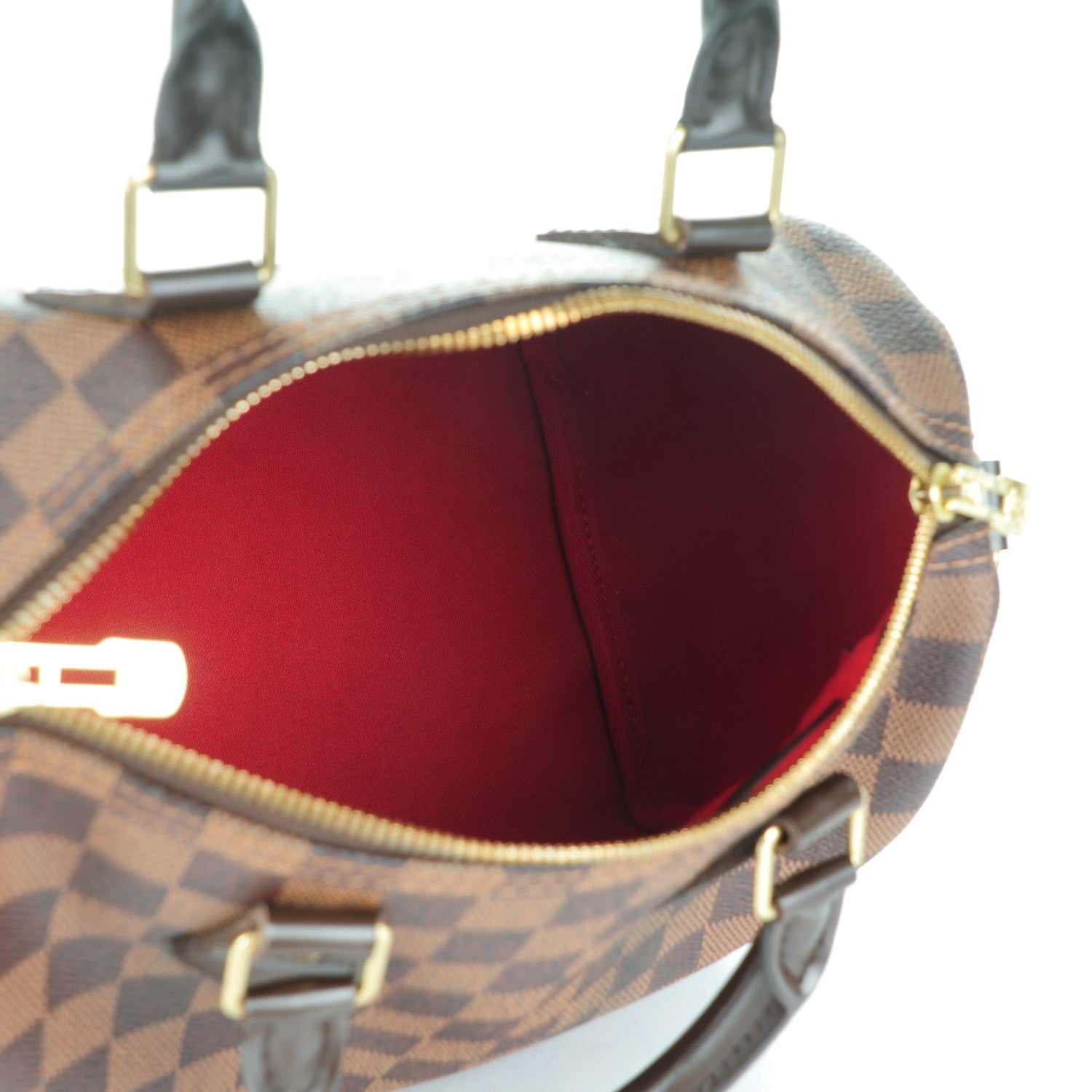 Louis Vuitton Damier Ebene Speedy Bandouliere 25 5 of 8