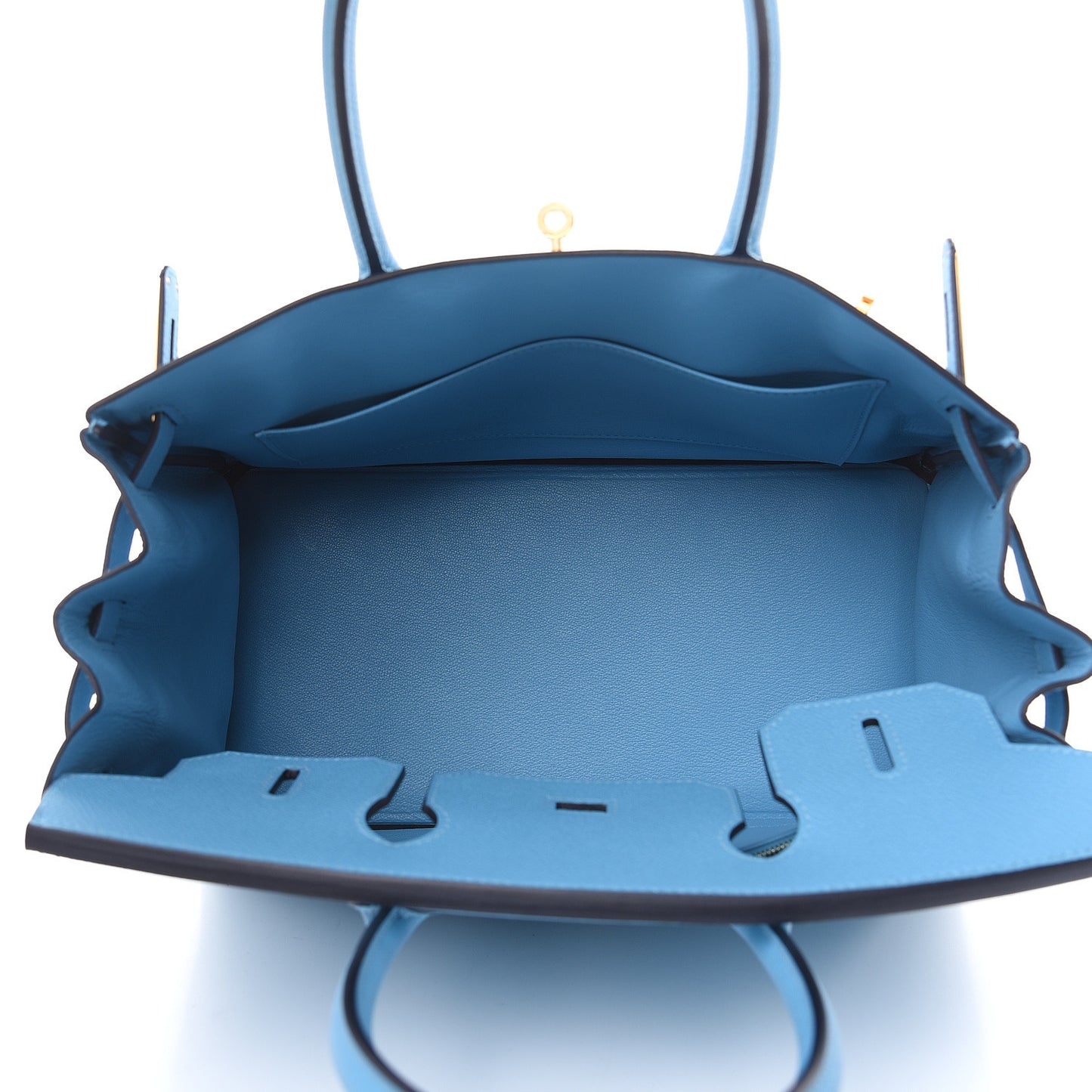 Epsom Birkin 30 Bleu Du Nord