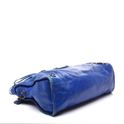 Balenciaga Agneau Classic Hardware City Bleu Lazuli 4 of 9