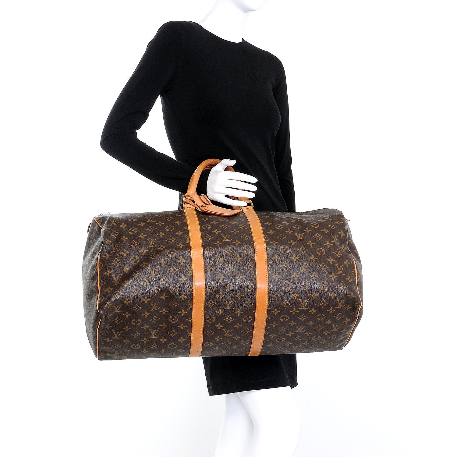 Louis Vuitton Monogram Keepall 55 2 of 15
