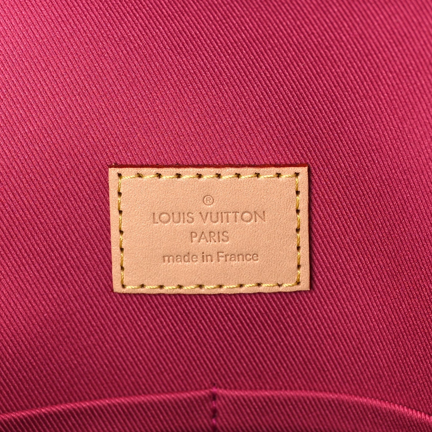 Monogram Cluny BB Bordeaux Fuchsia