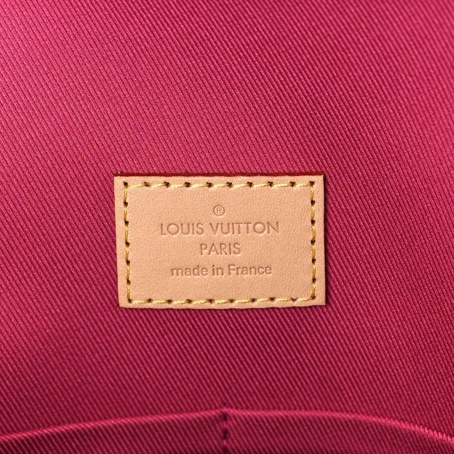 Louis Vuitton Monogram Cluny BB Bordeaux Fuchsia 6 of 8