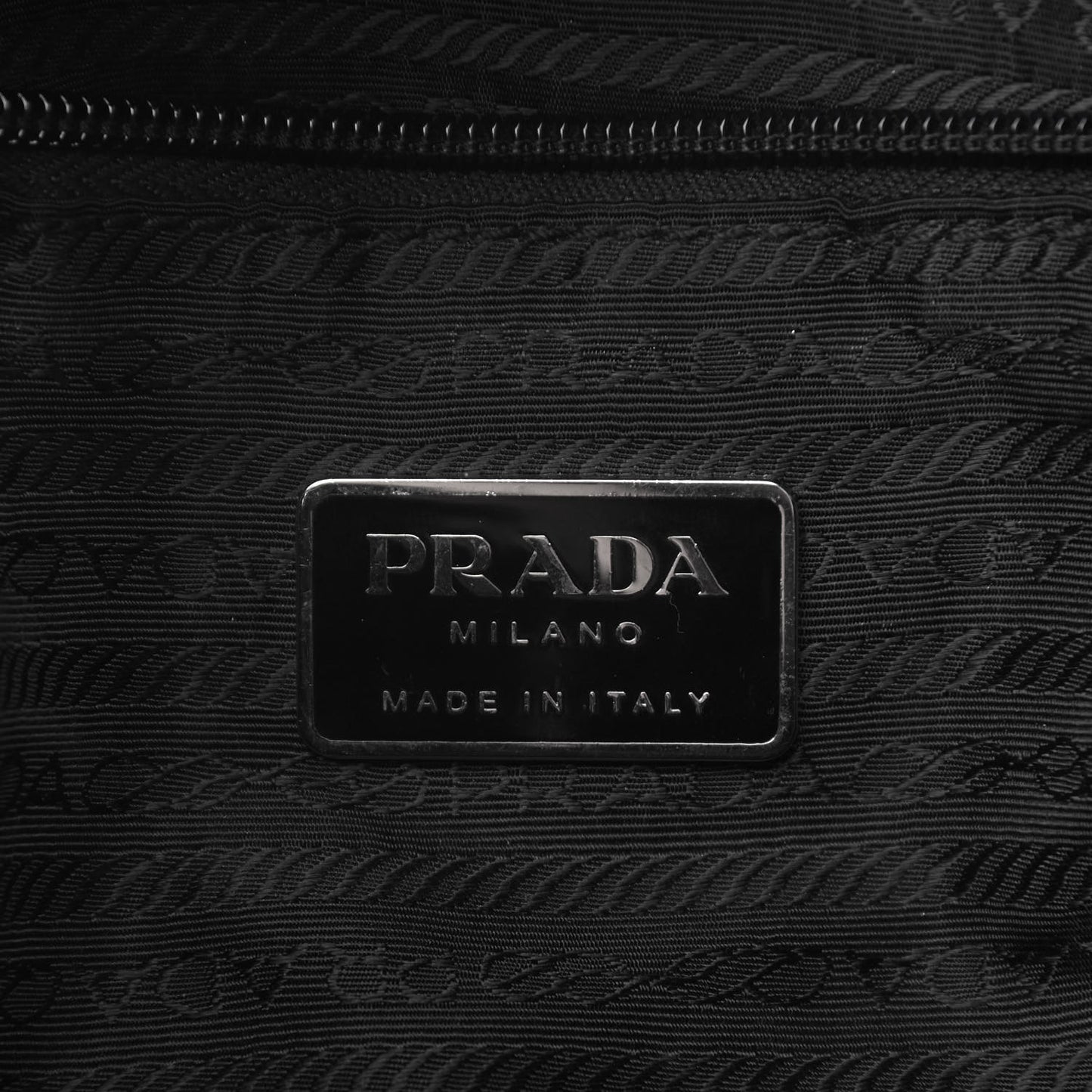 Nylon Vela Medium Backpack Black