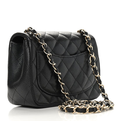 Chanel Caviar Quilted Mini Square Flap Black 3 of 9