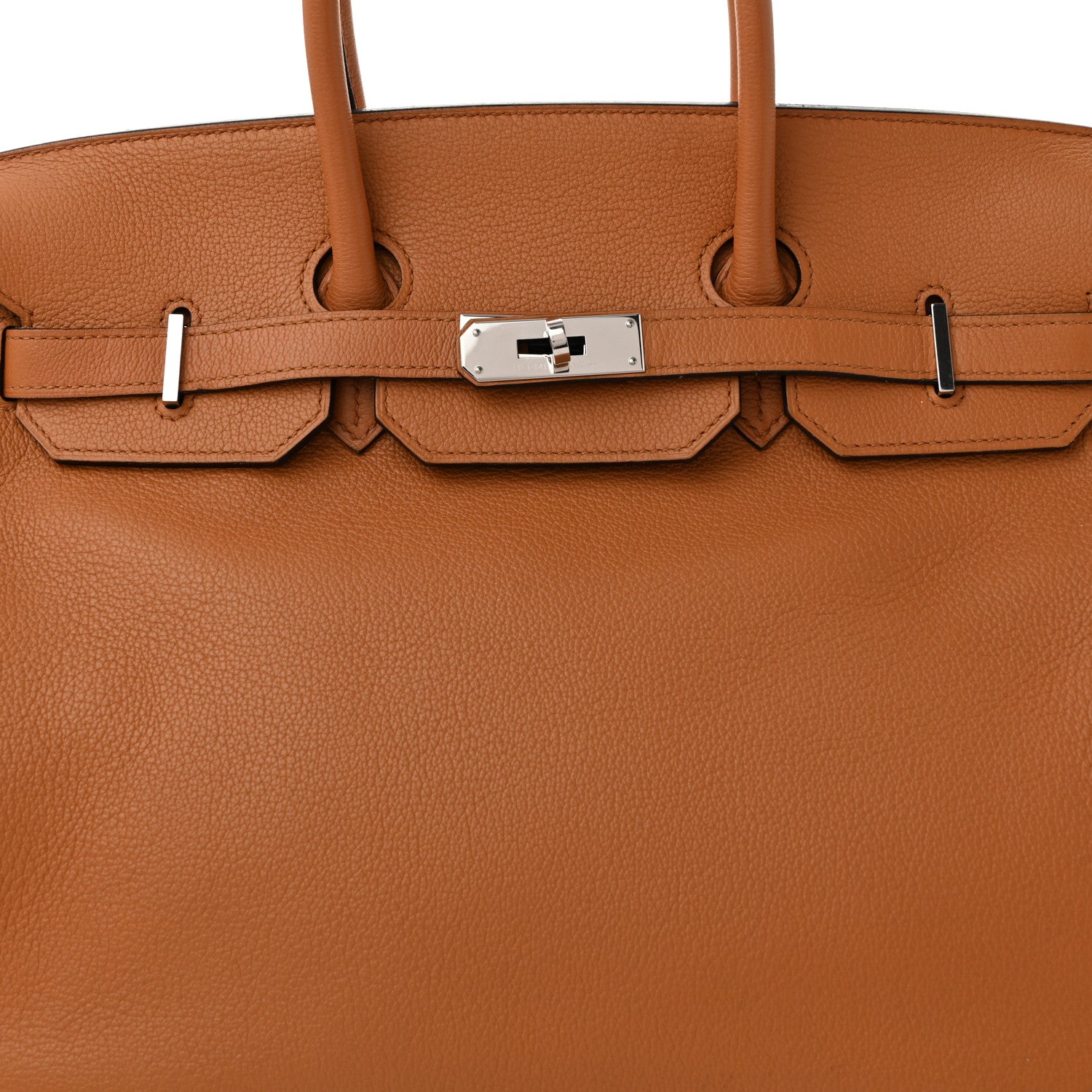 Hermes Taurillon Novillo Sea Surf and Fun Birkin 35 Toffee 8 of 15