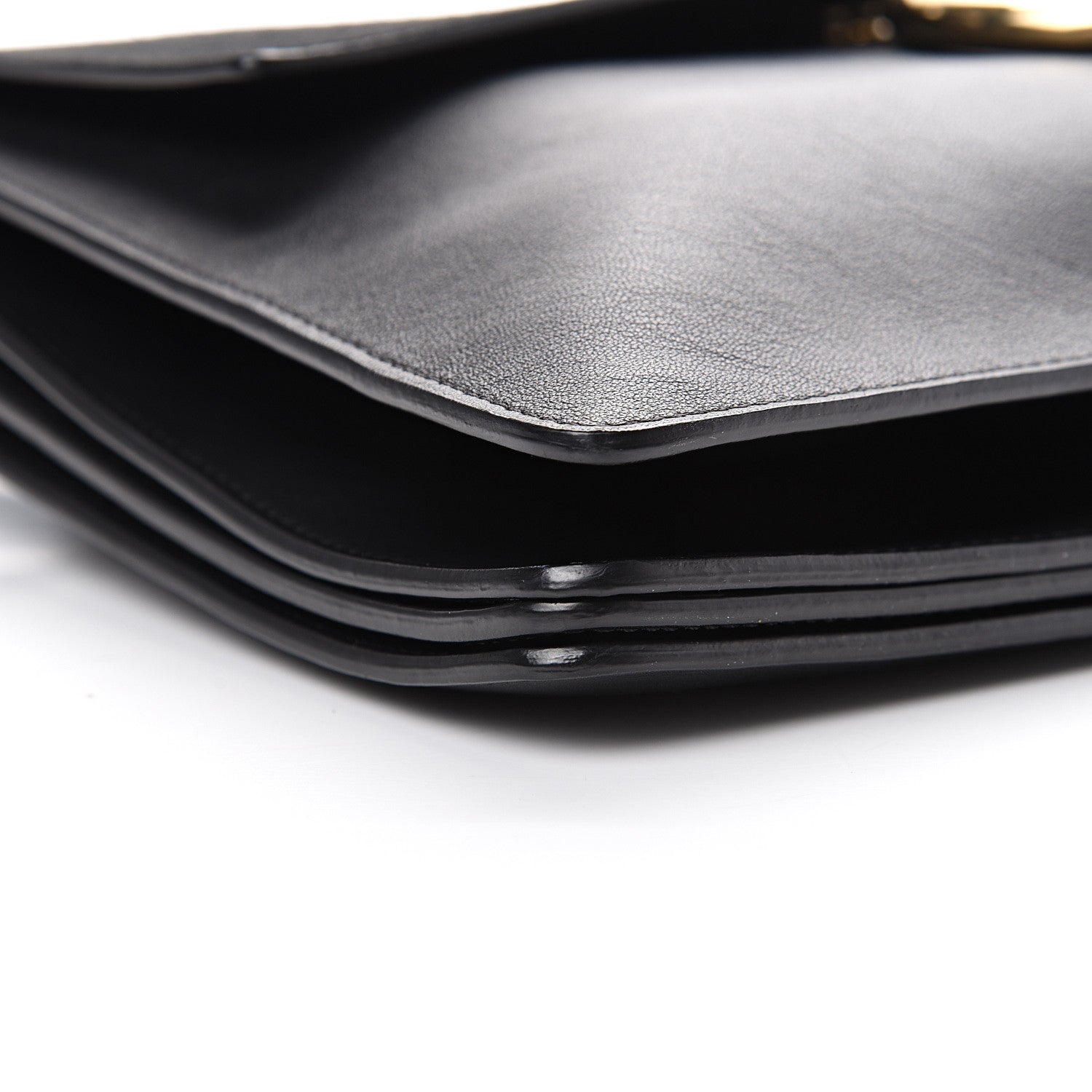 Chloe Suede Calfskin Medium Faye Shoulder Bag Black 9 of 10