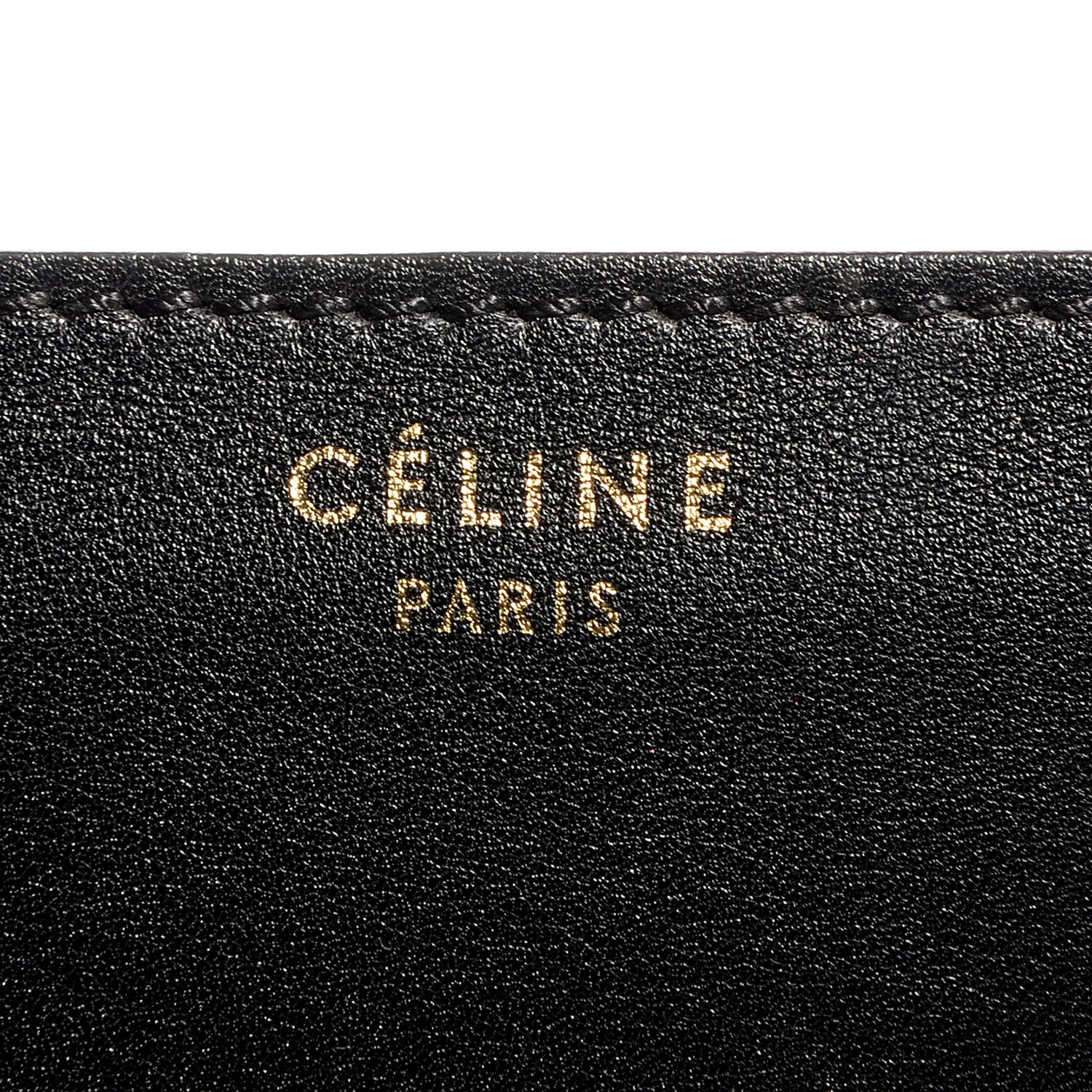 Celine Denim Mini Luggage Navy Black 8 of 9