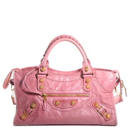 Balenciaga Agneau Giant 21 Gold Hardware Part Time Bubblegum 1 of 12