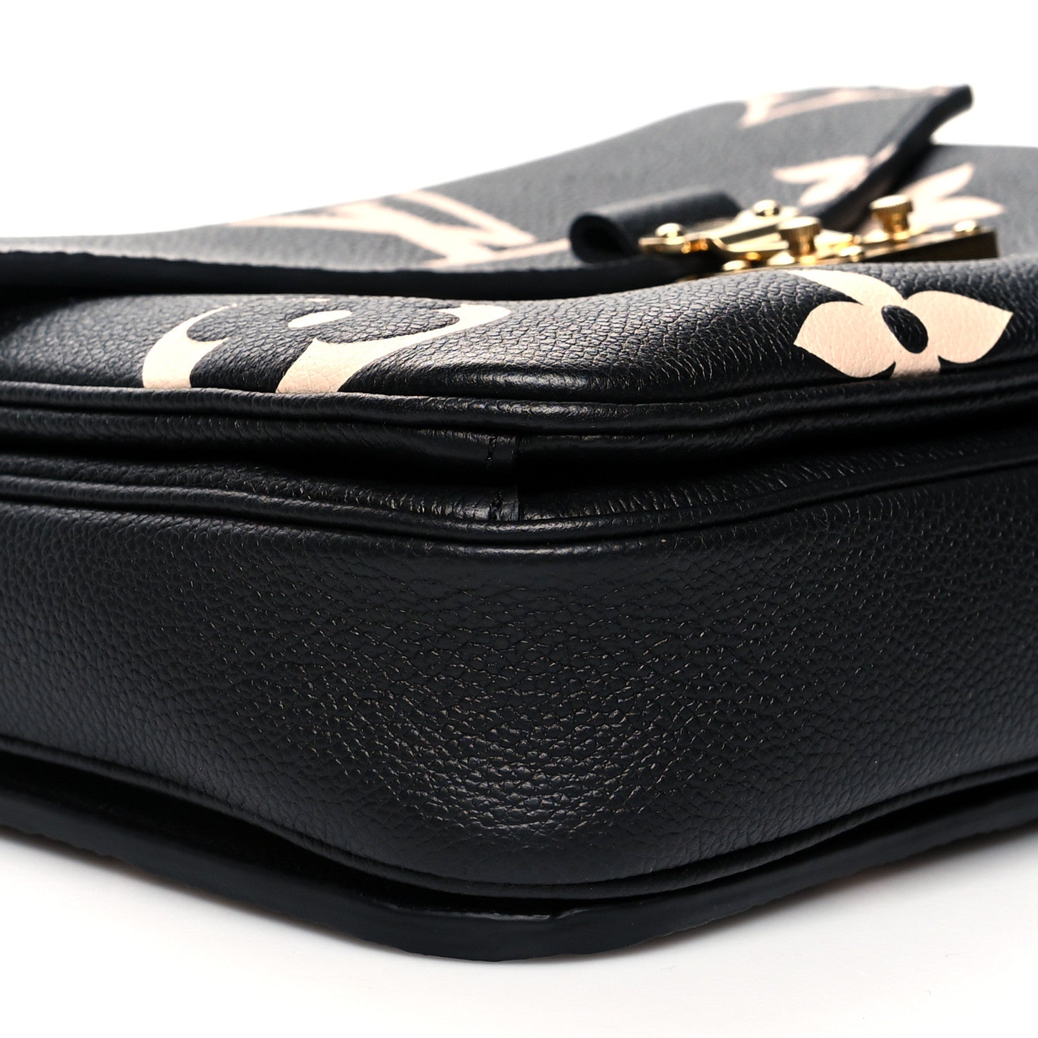 Louis Vuitton Empreinte Monogram Giant Pochette Metis Black Beige 9 of 10