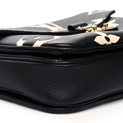 Louis Vuitton Empreinte Monogram Giant Pochette Metis Black Beige 9 of 10