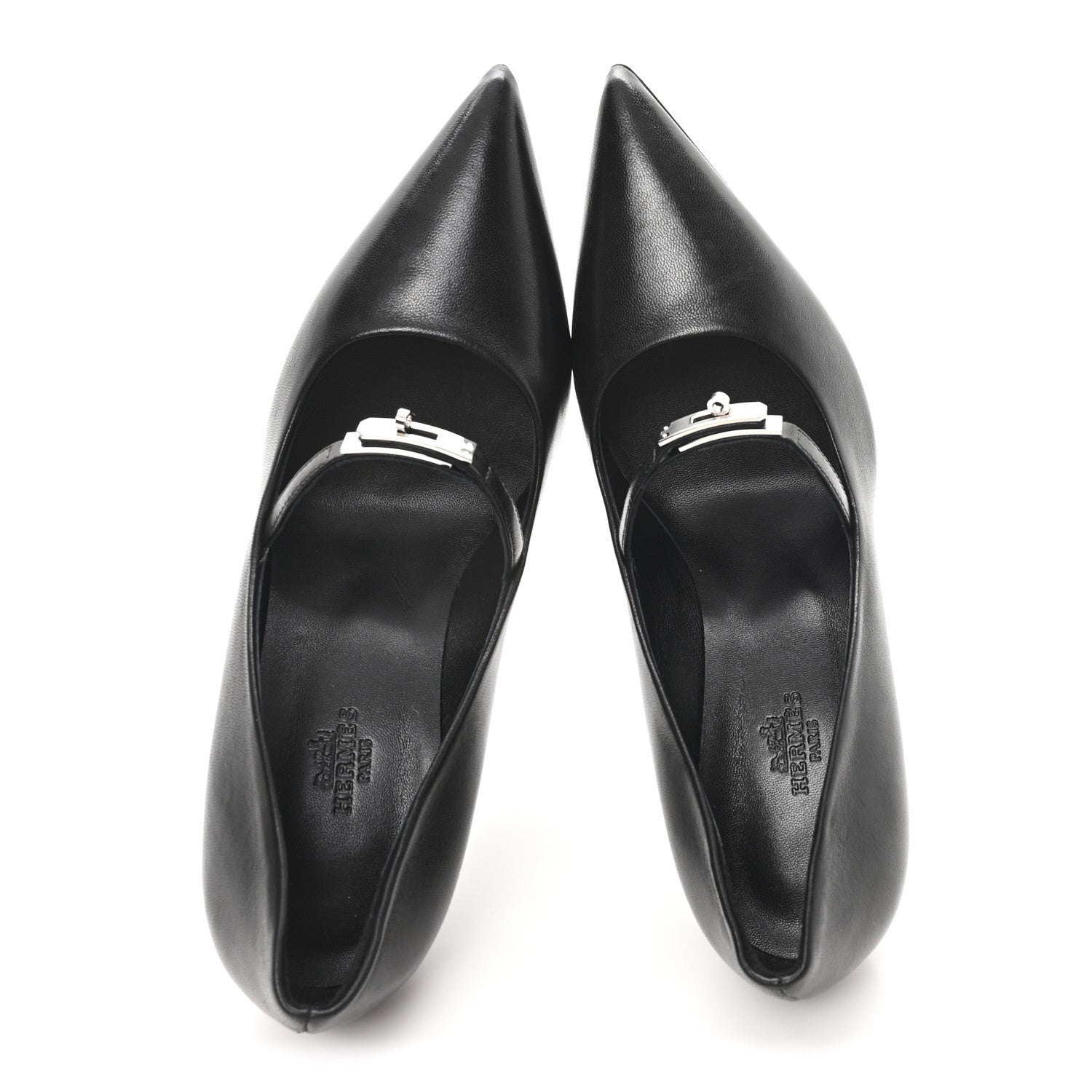 Hermes Nappa Majeste 60 Pumps 38 Black 2 of 10