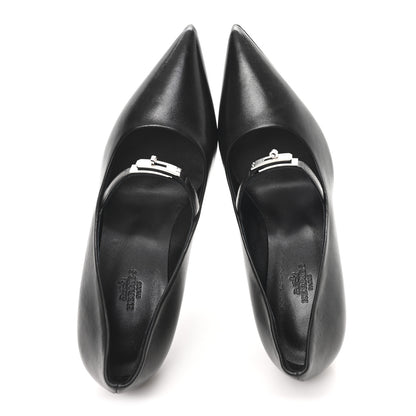 Hermes Nappa Majeste 60 Pumps 38 Black 2 of 10