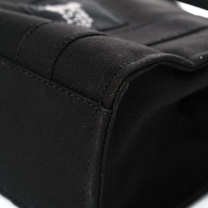 Marc Jacobs Cotton Canvas Mini The Traveler Tote Bag Black 10 of 12