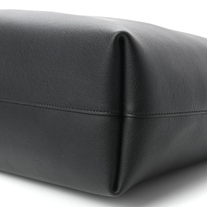Saint Laurent Calfskin Large Shopping Tote Black 9 of 9