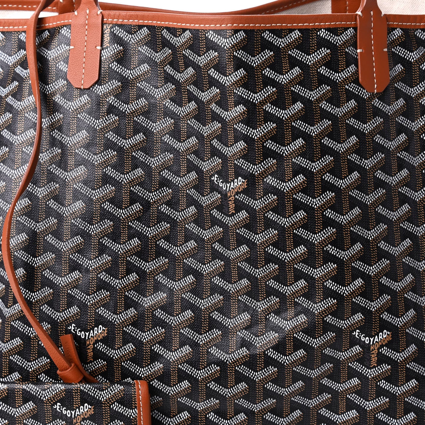 Goyardine Saint Louis GM Black Gold