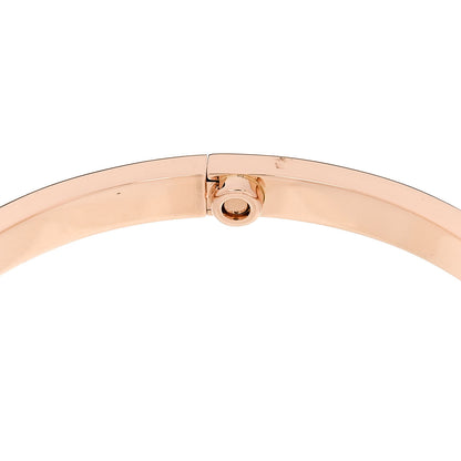 Cartier 18K Pink Gold Small LOVE Bracelet 16 7 of 8