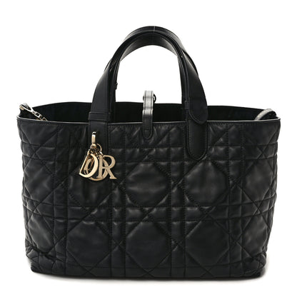 Christian Dior Calfskin Macrocannage Medium Toujours Black 1 of 21