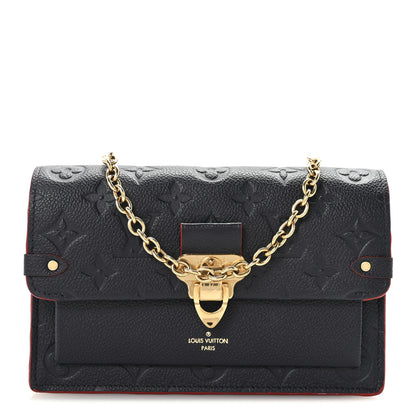 Louis Vuitton Empreinte Vavin Chain Wallet Marine Rouge 1 of 9