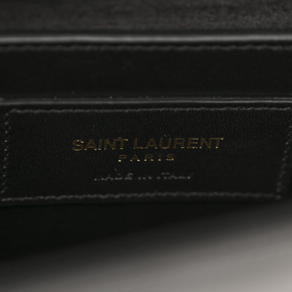 Saint Laurent Calfskin Small Classic Monogram Kate Tassel Satchel Black 6 of 13