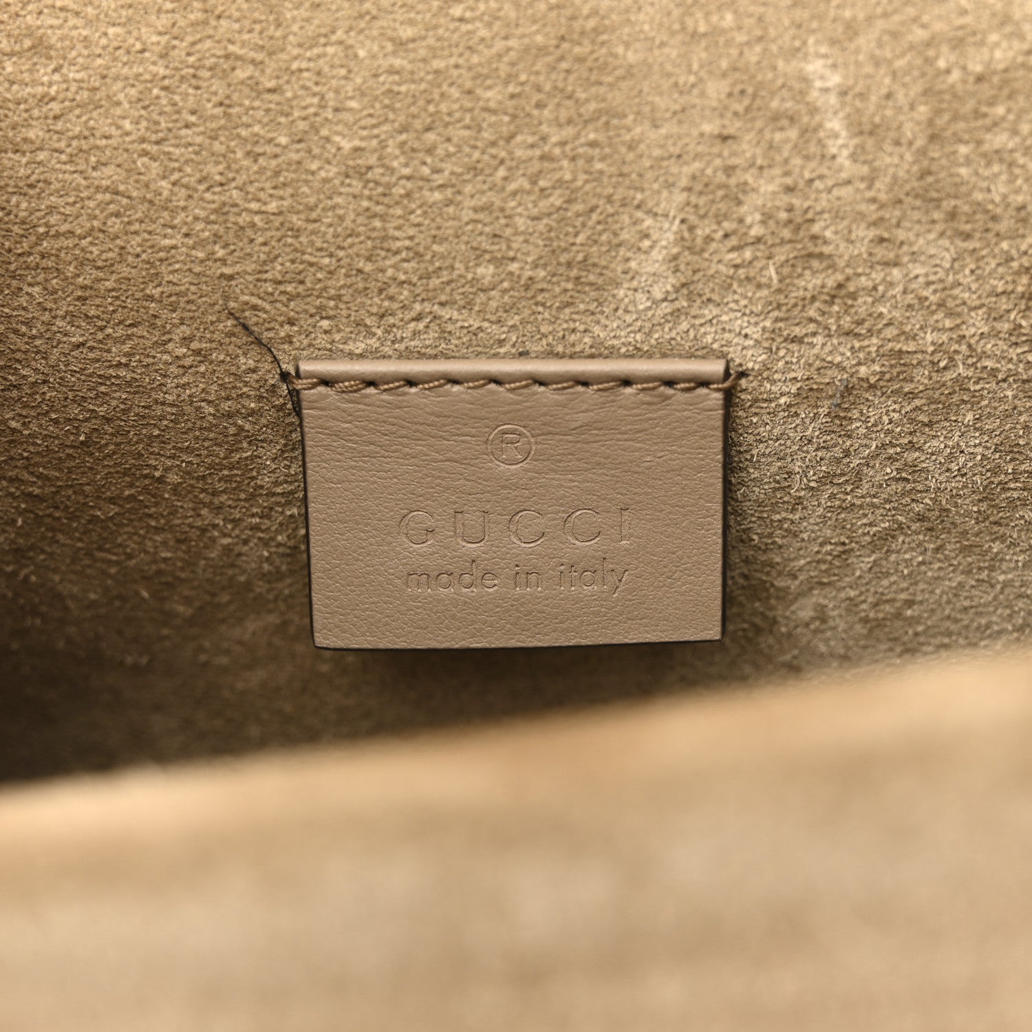 Gucci GG Supreme Monogram Mini Dionysus Shoulder Bag Taupe 6 of 11