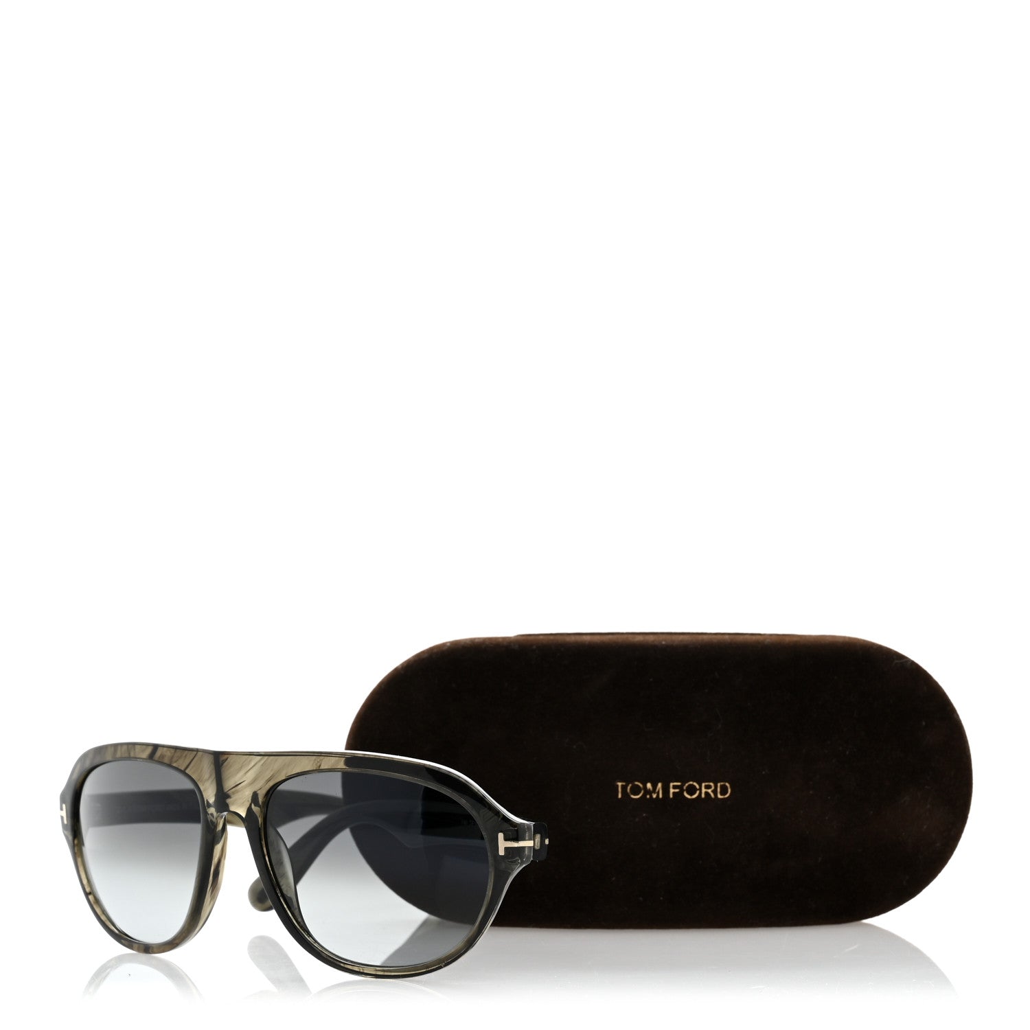 Tom Ford Acetate Ivan Sunglasses TF397 Black 7 of 7